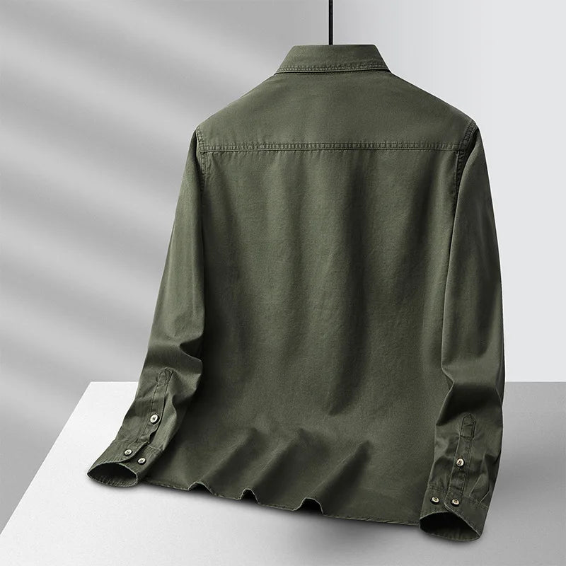 CORBIN CANVAS OVERSHIRT