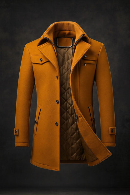 CARRINGTON WOOL COAT