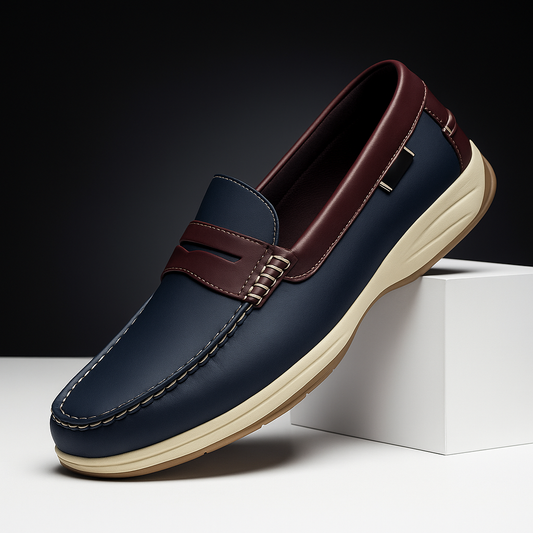 ASHFORD LEATHER LOAFERS