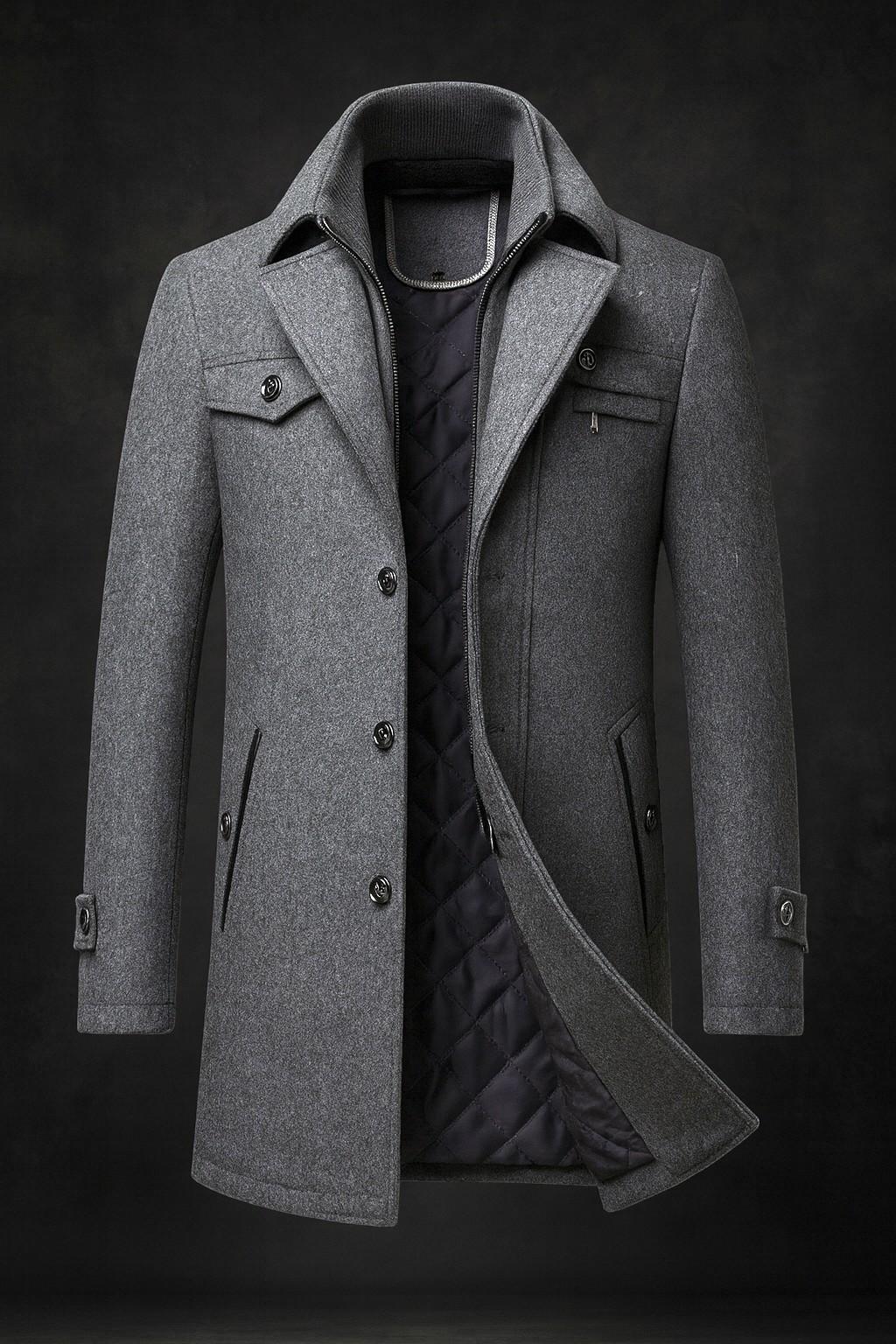 CARRINGTON WOOL COAT