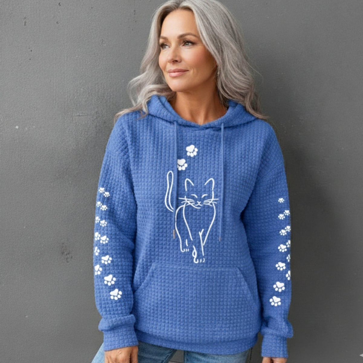 LIORA SOFT CAT HOODIE