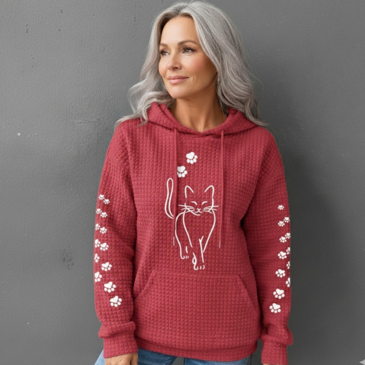 LIORA SOFT CAT HOODIE
