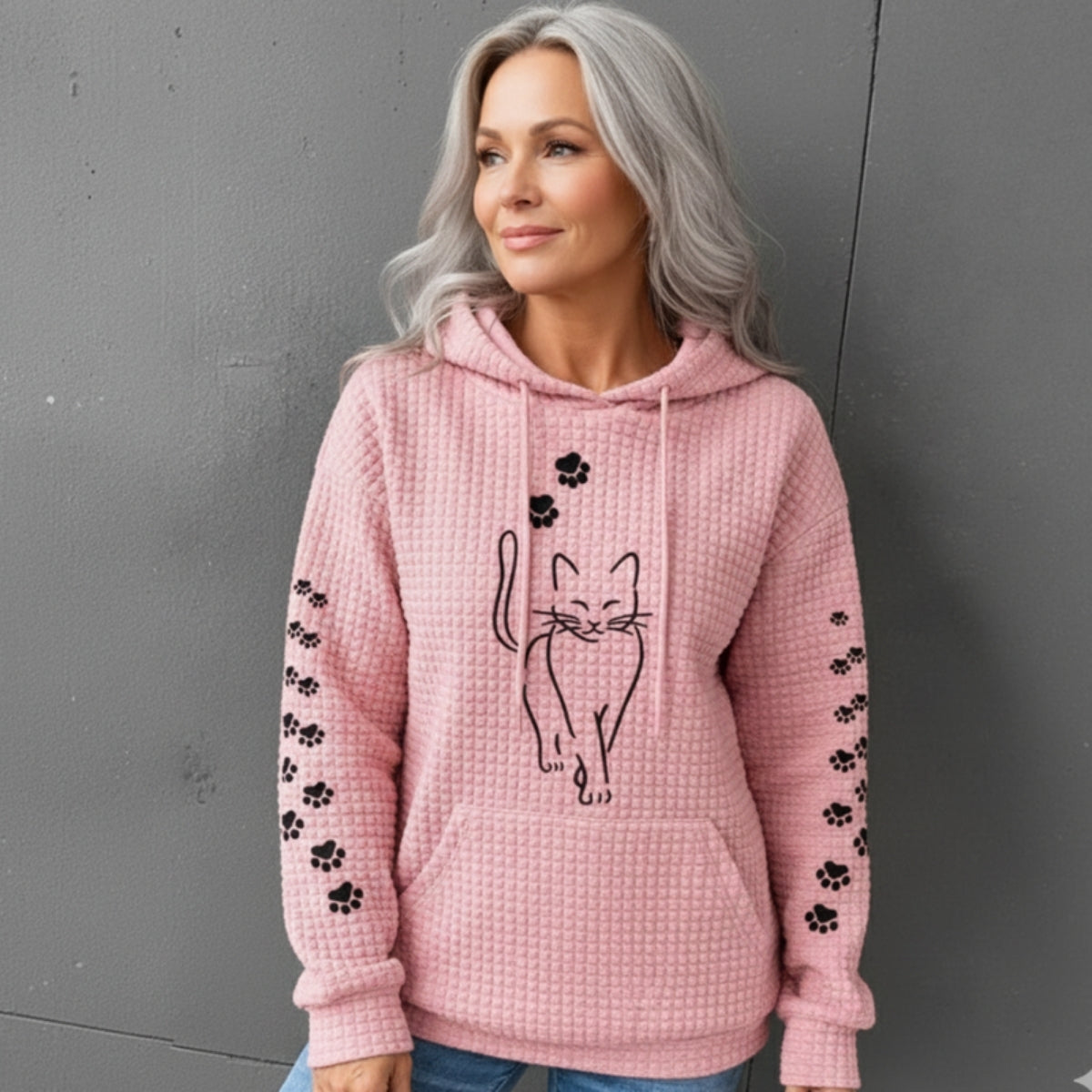 LIORA SOFT CAT HOODIE