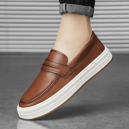 MARWICK LEATHER LOAFERS