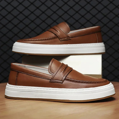 MARWICK LEATHER LOAFERS