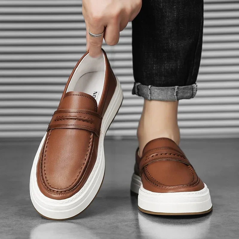 MARWICK LEATHER LOAFERS