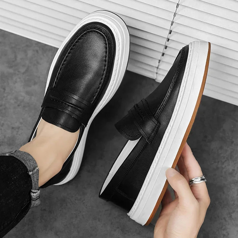 MARWICK LEATHER LOAFERS