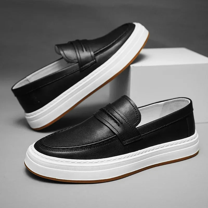 MARWICK LEATHER LOAFERS