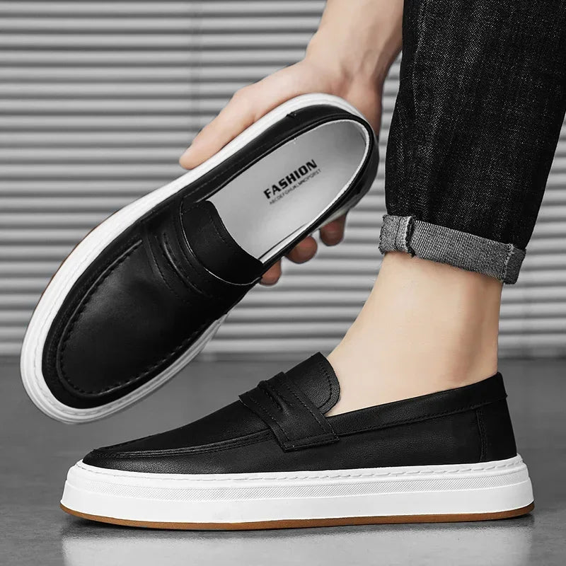 MARWICK LEATHER LOAFERS