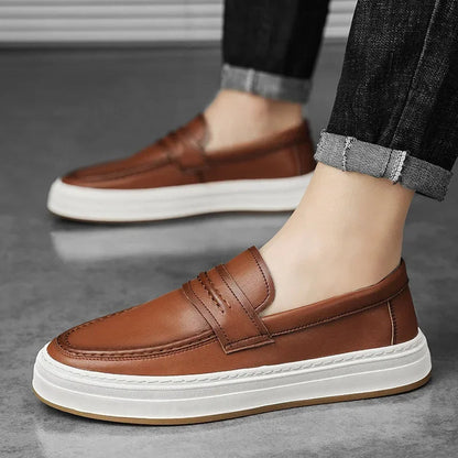 MARWICK LEATHER LOAFERS