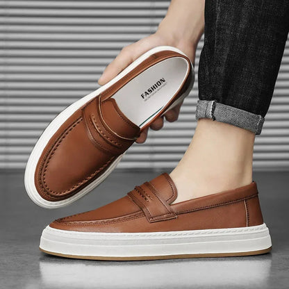 MARWICK LEATHER LOAFERS