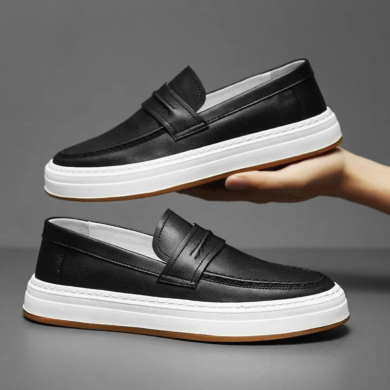 MARWICK LEATHER LOAFERS