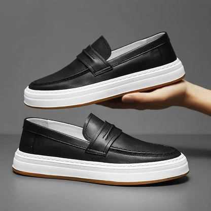 MARWICK LEATHER LOAFERS