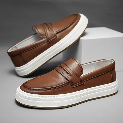 MARWICK LEATHER LOAFERS
