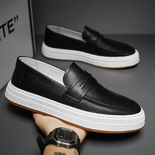 MARWICK LEATHER LOAFERS