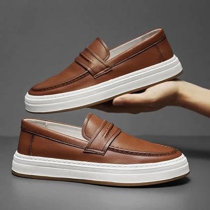 MARWICK LEATHER LOAFERS