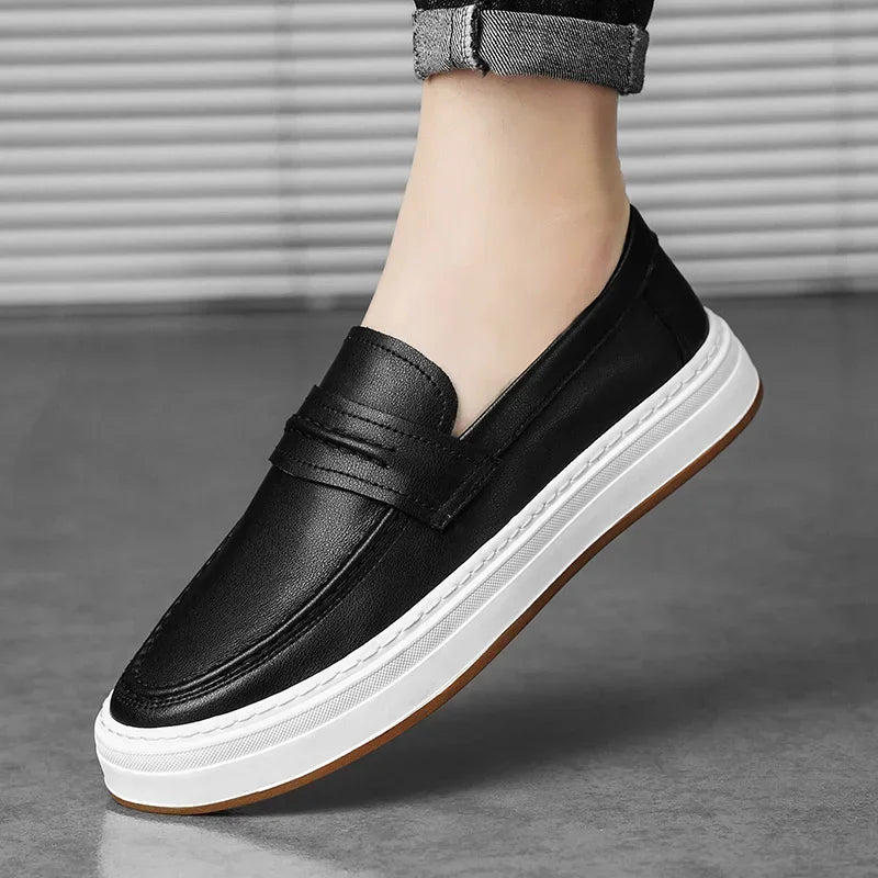 MARWICK LEATHER LOAFERS