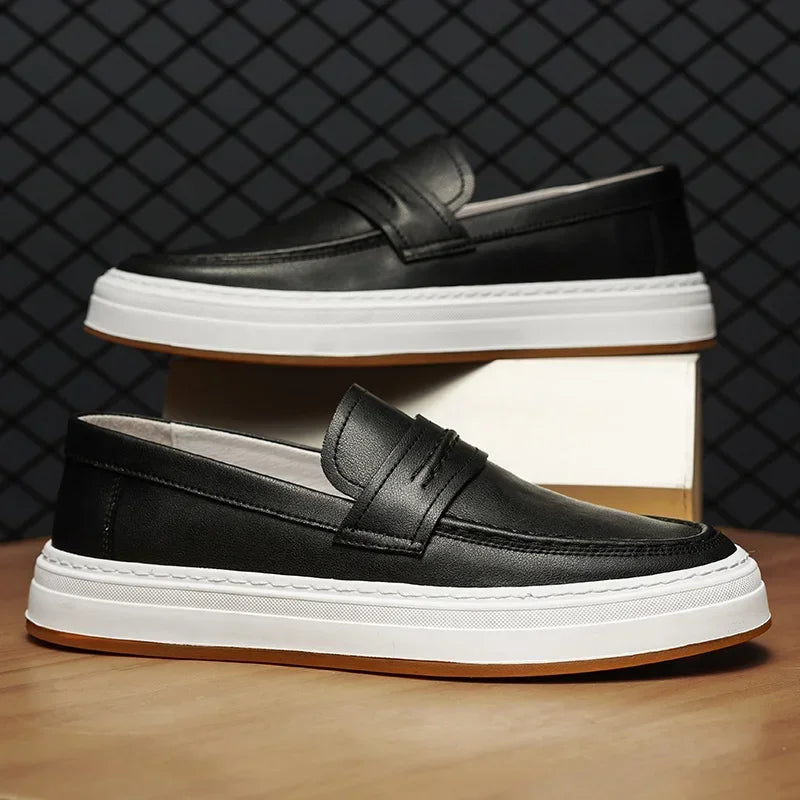 MARWICK LEATHER LOAFERS