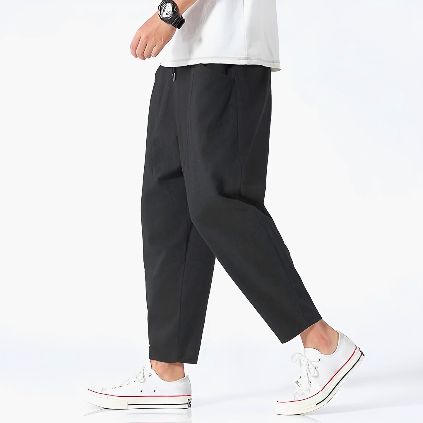 URBAN CROPPED COTTON PANTS
