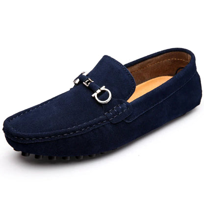 MONACO SUEDE LOAFERS