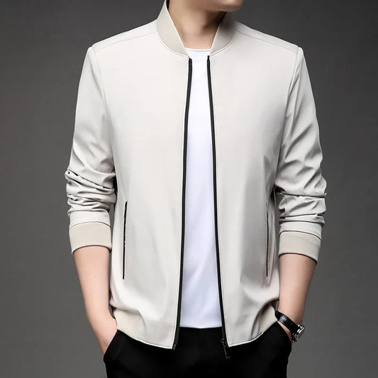 HUDSON STAND-COLLAR BLAZER