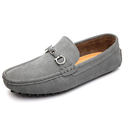 MONACO SUEDE LOAFERS