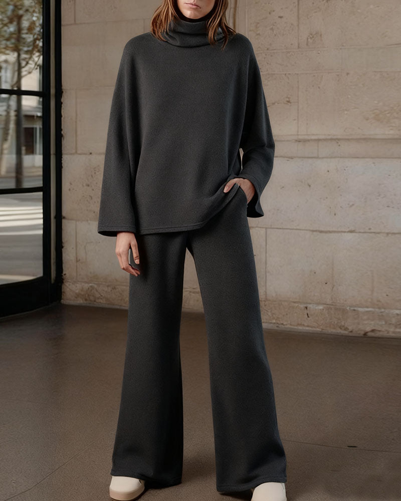 COZY TURTLENECK LOUNGE SET