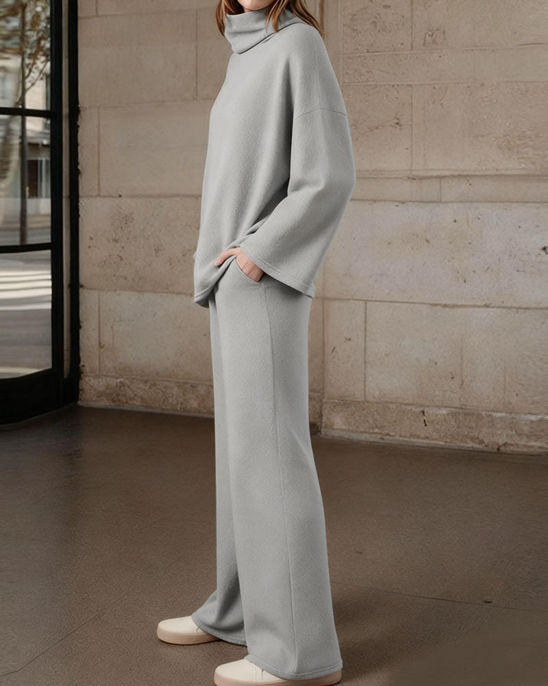 COZY TURTLENECK LOUNGE SET