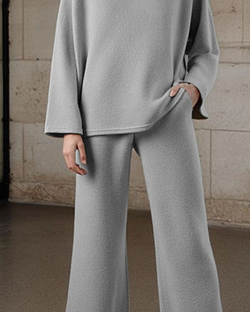 COZY TURTLENECK LOUNGE SET