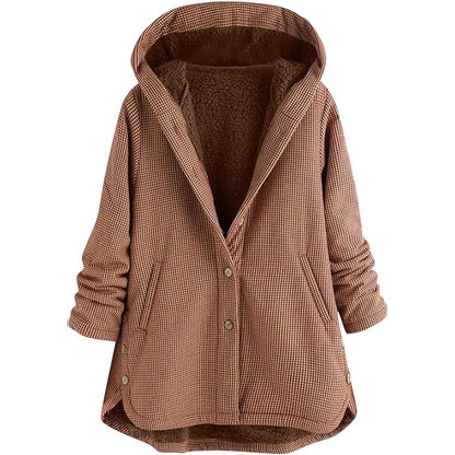 ELARA SHERPA FLANNEL JACKET