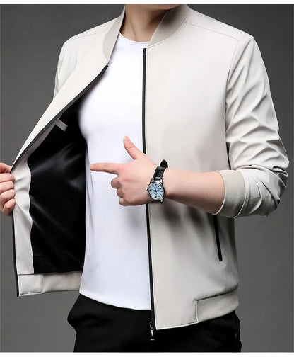 HUDSON STAND-COLLAR BLAZER