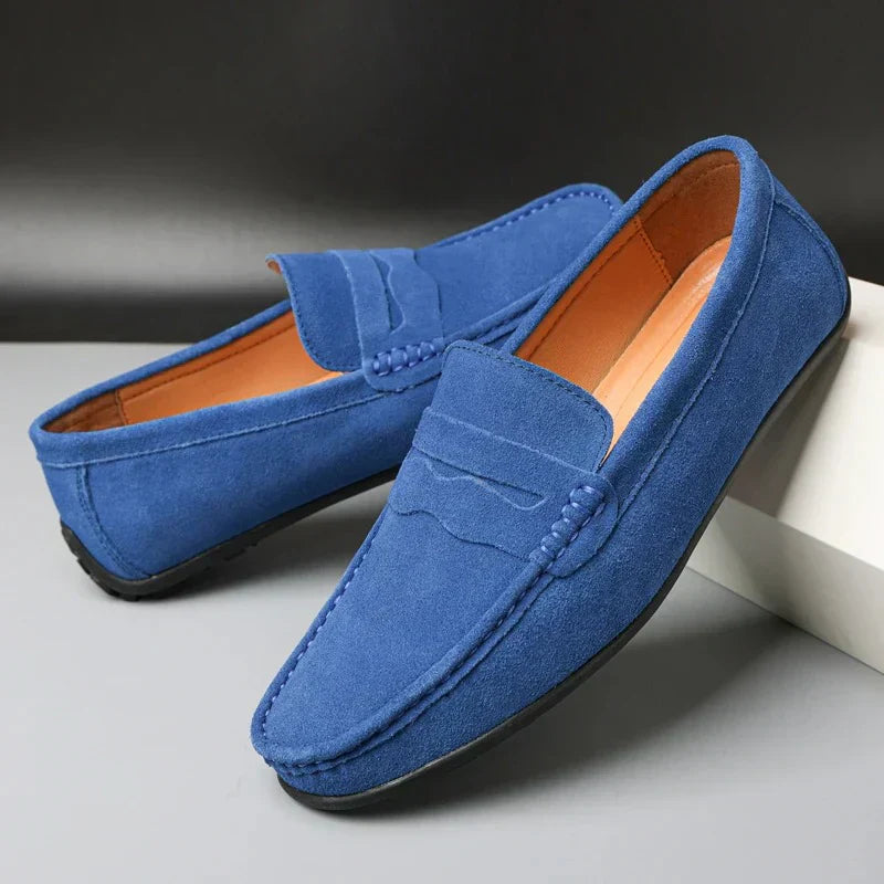 VERONA SUEDE LOAFERS