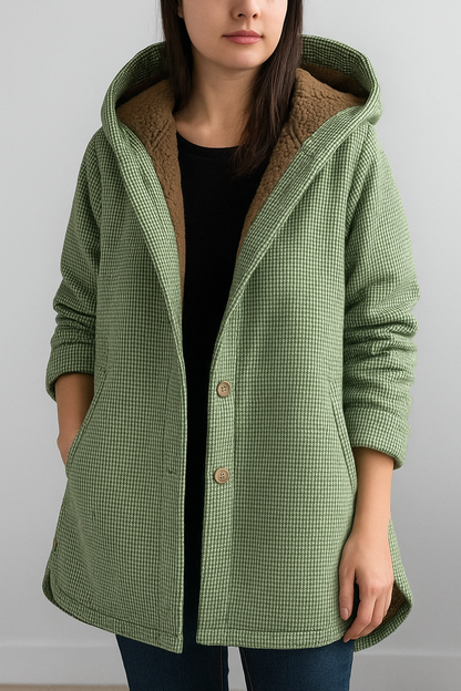 ELARA SHERPA FLANNEL JACKET